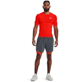 Under Armour HeatGear kurzarm Funktionsshirt Herren 810 bolt red/white M