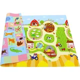 Baby Care Spielmatte Busy Farm - Large | 2,1m * 1,4m * 13mm