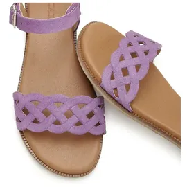 LASCANA Sommerschuh Damen Lila 44