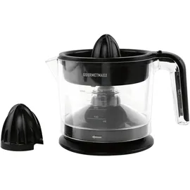 GOURMETmaxx Elektrische Zitruspresse schwarz