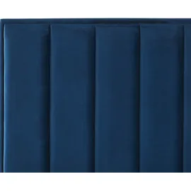 Beliani Sezanne 140 x 200 cm Blau