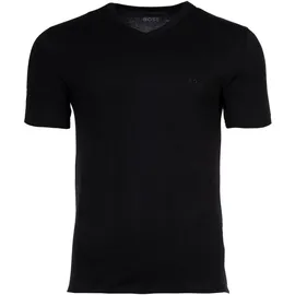 Boss Herren T-Shirt, 6er Pack - TShirtVN Classic, Unterhemd, V-Neck, Cotton Schwarz/Weiß S