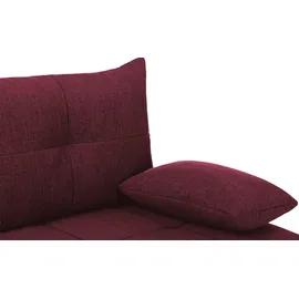 bobb Schlafsofa Isalie ¦ rot ¦ Maße (cm): B: 206 H: 92 T: 105.0