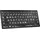 LogicKeyboard XL-Print White on Black Mini PC, Bluetooth, DE (LKB-LPWB-BTPC-DE)