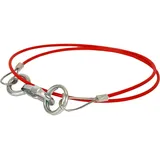 Carpoint Abreißseil für Auflaufbremse 110cm 1000N/98kg, Rot