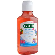 sunstar GUM Junior Mundspülung Erdbeere ab 6 Jahren