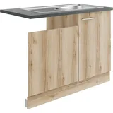 OPTIFIT Spülenschrank Bella 110 x 60 x 84,8 cm Beige