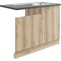 OPTIFIT Spülenschrank Bella 110 x 60 x 84,8 cm Beige