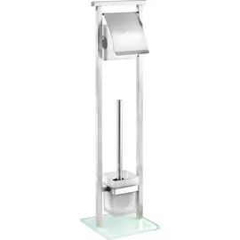 Wenko WC-Bürstengarnitur Debar Silber