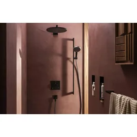 Hansgrohe Ecostat Comfort E Duschthermostat Unterputz für 2 Verbraucher Mattschwarz 33711670