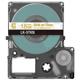 Epson LK-5TKN gold auf transparent 18mm x 9m