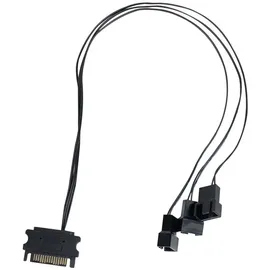 Lian Li Uni Fan SL Wireless 120 ARGB Reverse Blade, schwarz, LED-Steuerung, 120mm, 3er-Pack (12RSL1W3B)