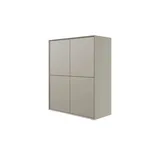Möbel Kraft Highboard 100 x 120 x 43 cm Beige