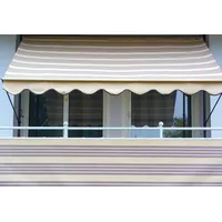 Angerer Klemmmarkise 400 cm beige-braun