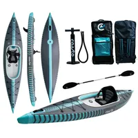 Coasto Capitole 1 Place aufblasbar Kanu Touring Boot 1er Kayak 385cm