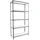 Proregal Schwerlastregal Big Metal Shark HxBxT 200 x 120 x 30 cm Fachlast 200 kg Anthrazit-Weiß