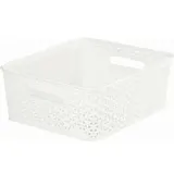 Curver Aufbewahrungskorb creme B/H/L: ca. 35,4x13,3x29,6 cm - creme