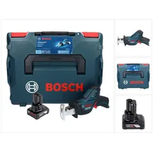 Bosch GSA 12V-14 Professional inkl. 1 x 6,0 Ah + L-Boxx