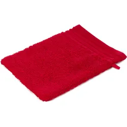 Waschhandschuh HAMBURG rot