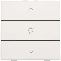 Niko Züblin 101-51043 Einfach Dimmersteuerung für Niko Home Control, white 10151043