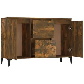 vidaXL Sideboard Räuchereiche 104x35x70 cm Holzwerkstoff