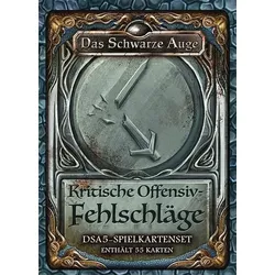 DSA5 Spielkartenset Kritische Offensiv-Fehlschläge