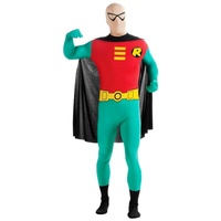Rubie ́s Kostüm Robin Ganzkörperanzug, Original lizenzierter 'Batman' Artikel rot XL