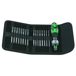Wera Kraftform Kompakt Hand-Schrauber 60 RA 17 teilig