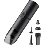 HOTO Mini Handstaubsauger schwarz
