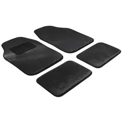 CarComfort Autoteppich »Washer«, Polyester - schwarz