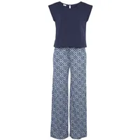 LASCANA Overall Damen blau bedruckt Gr.44
