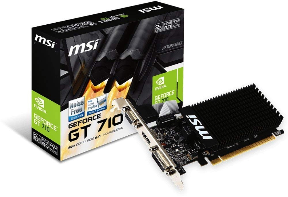 MSI GeForce GT 710 2GD3H LP DDR3 nVidia GK208