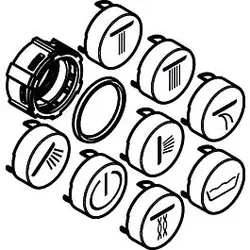 hansgrohe Symbole Set 92218000 ShowerSelect Thermostat