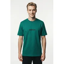 adidas ESSENTIALS LINEAR SINGLE JERSEY grün S