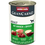 Animonda GranCarno Adult Dog Geschmack: Hirsch und Apfel 400g (Rabatt für Stammkunden 3%)