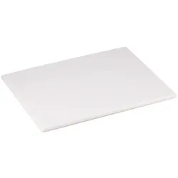 ILSA Weißes HDPE-Schneidebrett mit verbundenen Kanten und Ränder cm 60x40