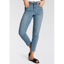 TAMARIS Mom-Jeans, mit hohem Bund, Gr. 34 - N-Gr, lightblue, , 57318122-34 N-Gr