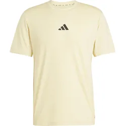 adidas POWER 3S Funktionsshirt Herren in powder yellow, Größe XL - gelb