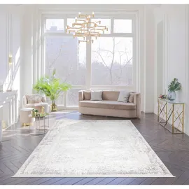 Mozato Novel Vintage-Teppich Lotus Harmony, Grau, Textil, Vintage, rechteckig, 160x230 cm, Teppiche & Böden, Teppiche, Vintage-Teppiche