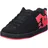 DC Shoes Court Graffik Damen Sneaker, Black Hot Pink, 39 EU