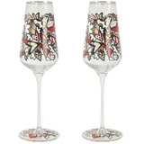 GOEBEL Sektglas Romero Britto 0,3 l