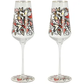 GOEBEL Sektglas Romero Britto 0,3 l