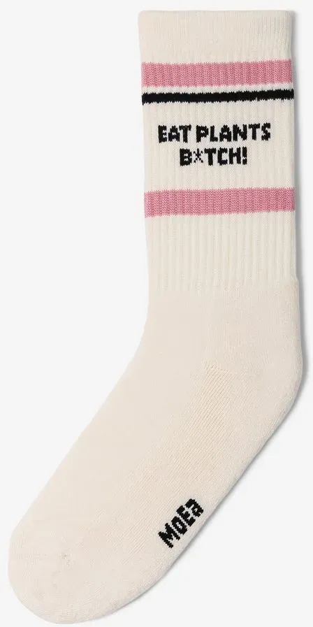 MoEa Moea Socks EAT Plants, B*tch! eat plants, b*tch! 41-46