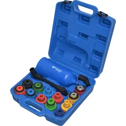 Brilliant Tools MASTER Öl-Einfülltrichter-Satz mit drehbarem Winkelarm, 15-tlg Trichter  BT711110