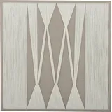 Bloomingville DAHEIM Wandbild 80 x cm Didder Baumwolle Beige