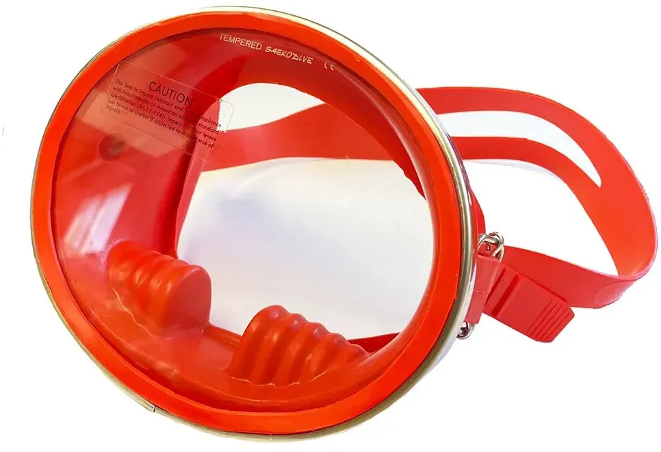 Saeko Classic Tauchmaske - Red - One Size