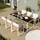 Okwish Gartenlounge-Set 7-tlg. Braun