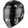 Simpson Venom Stingrae, Integralhelm - Schwarz/Silber / XS