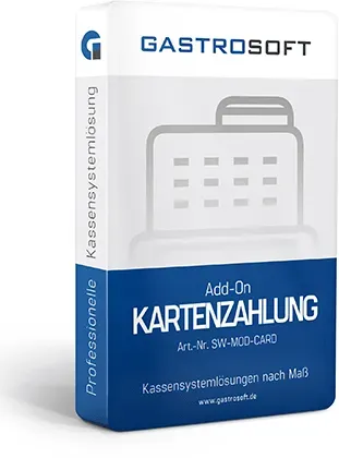 Gastronomie EC-Cash Kartenzahlung Add-On für Kassensoftware GastroSoft Standard ...
