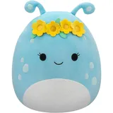 Squishmallows Natnat Alien 40cm SQCR05479 - das mit Blumenkrone 40 cm, offizielles Jazwares Plüsch, superweiches Kuscheltier